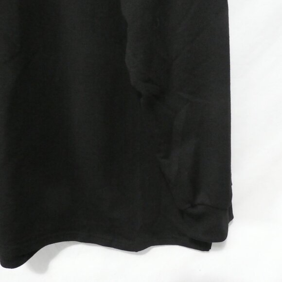 SHEIN - Curve | 2XL | Contrast Gold Sequin Drop Shoulder Drawstring Black Hoodie - Picture 16 of 16